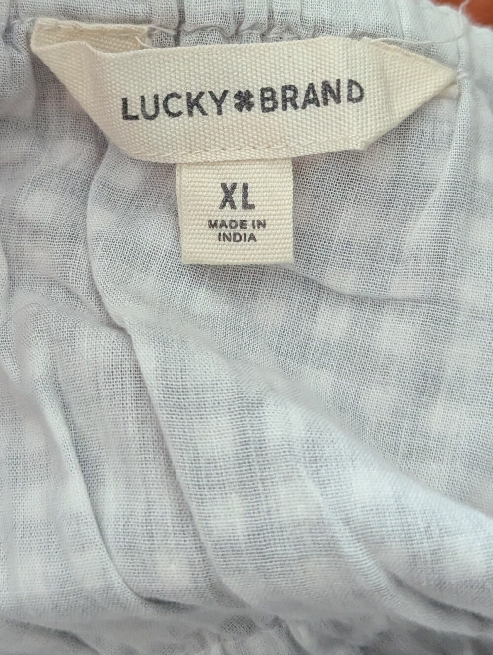 Lucky Brand Gingham Smocked Tiered Midi Sundress - Picture 2 of 2